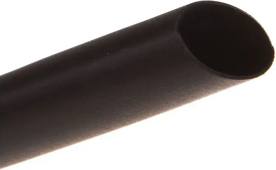 Tubulatură Termocontractibilă Cu Lipici 18/6-c Negru Lipici Nfd301a18bk 25 Bucăți
