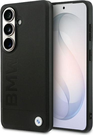 BMW Hot Stamp Rückseite Leder Kunststoff Silikon Schwarz Galaxy S26+