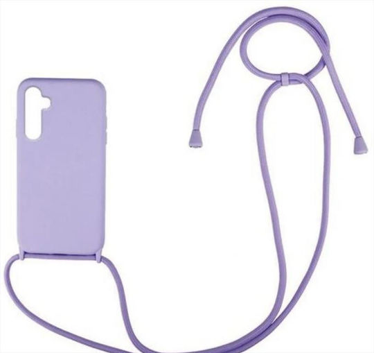 Light Back Cover Σιλικόνης Μωβ (Galaxy A35Oppo A55)