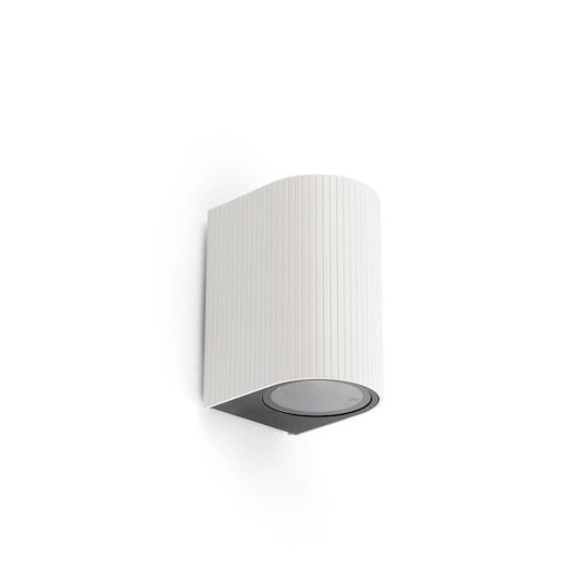 Faro Barcelona Estela Iluminat Exterior Montat Pe Perete GU10 6.4x8x10.5cm