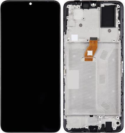Ecran cu Mecanism Tactil și Ramă pentru Honor X7 4g (Negru)