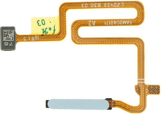 Realme 7 Fingerprint Sensor Flex Cable White Original