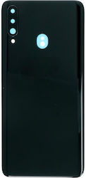 Samsung A207f Galaxy A20s Battery Cover + Adhesive + Camera Lens Black Original Samsung A207f Galaxy A20s Battery Cover + Adhesive + Camera Lens Black Original