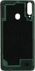 Samsung A207f Galaxy A20s Battery Cover + Adhesive Blue Original