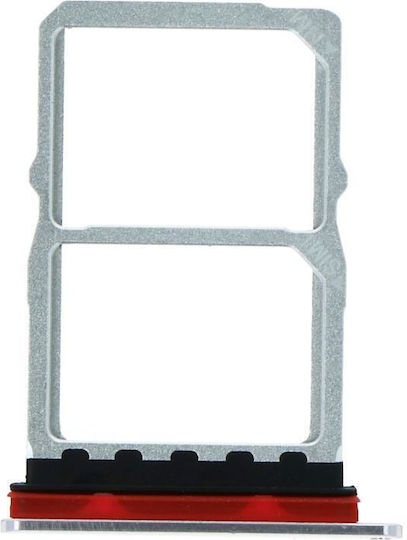 Huawei P30 Sim Card Tray Dual Card Pearl White Original
