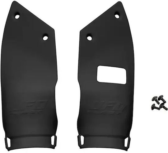Ufo Number Plate Πλαστικό Mx Ka04770-001 Μαύρο Τεμάχιο