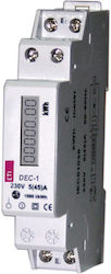 1 Phase Electricity Meter 5a 230v Ac Ip20 Dec-1 004804050