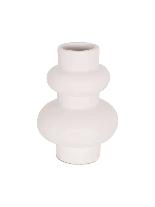 Freebox Decorative Vase Ceramic White