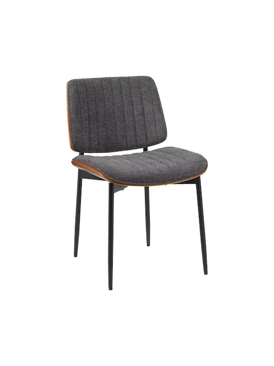 Kathy Dining Chair Metallic Gray 51x58x81cm