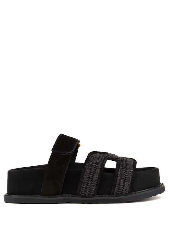 Komis & Komis Leder Flache Sandalen für Damen S...