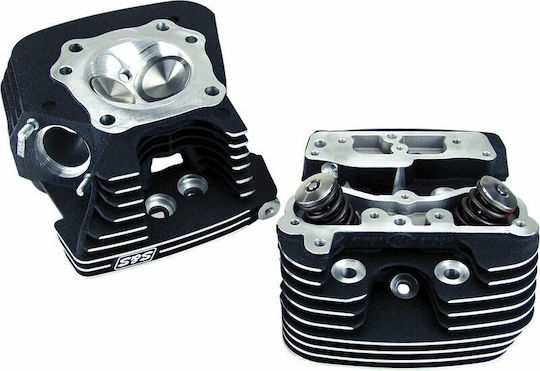 S&S Cycle Motorradkolben Kopf Aluminium Super Stock 90-1504 2er Set
