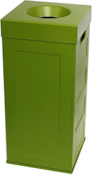 Green City International Πλαστικός Κάδος Ανακύκλωσης 70lt Πράσινος