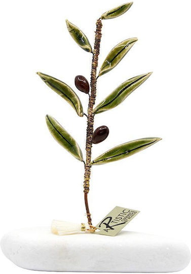 Rozos Ceramics Decorativă Măslină Din Material Ceramic 9x9cm