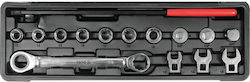 Yato YT-06279 Set Cheie Tubulare Cu Chei Cu Clichet Yato YT-06279 Set Cheie Tubulare Cu Chei Cu Clichet
