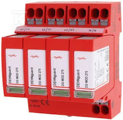 Surge Arrester Type T2+t3 20ka 4p Push-in Dehnguard Smp Tns 275 Dg Smp Tns 275 942402