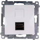 Kontakt-Simon HDMI Socket In White Colour DGHDM...