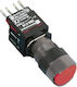 Button Komplett Rotes Innendurchmesser Flach Rund 16mm Selbstrücklauf 1 Stück Ohne Markierungen Xb6aa42b