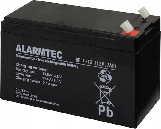 Alarmtec BP Series 12V 7Ah AGM Батерия
