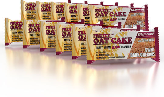 Fit Βιολογική Fruity Μπάρα Βρώμης / Ενέργειας (12x80gr)