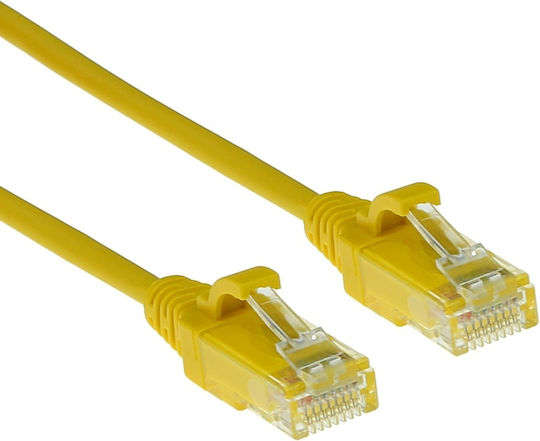 Act U/UTP Kat.6 Ethernet Netzwerkkabel 2m Gelb