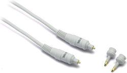 G&BL Optical Audio Cable TOS Male - TOS Male White 5m (66280)