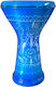 Doumbek Darbuka Vatan 3029-m Carved Blue