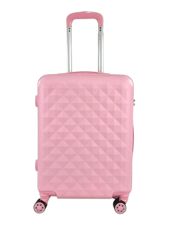 Ormi Kids Cabin Hard Pink Suitcase with 4 Wheels Height 55cm PS067C