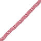 Vostex Schnürsenkel Rayon Design Rosa 0.7cm Meter