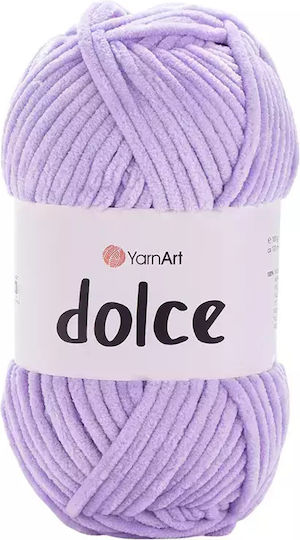 Fir De Tricotat Catifea Textură Col 744 Violet Lila Greutate 100gr Compoziție 100% Micro Poliester 1 Buc