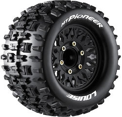Louise Mt-pioneer 1/10 Soft Tires & Wheels Lt3202sx – Removable Hex System