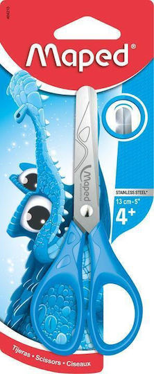 Maped Scissors 13cm With Stainless Steel Blade Blue 1 Piece