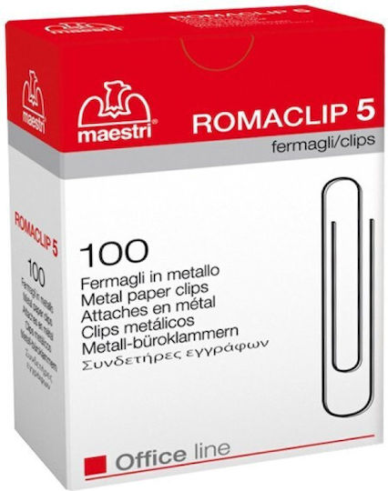 Maestri Συνδετήρας Romaclip No5 1τεμ 1-63014