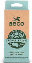 Beco Eco Friendly Saci Igienici Aromă Mentă 4 Role 60 Unități Monocrom Verde Beco Eco Friendly Saci Igienici Aromă Mentă 4 Role 60 Unități Monocrom Verde