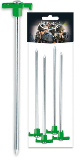 Albainox Tent Pegs for Camping Tent Set 4 Pieces