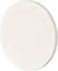 White Round Canvas 30cm