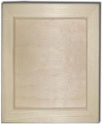 Quadratischer Hölzernes Rahmen 32,5x32,5x1,5 cm
