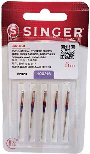 Ace Țesături Naturale Sintetice 100/16 Singer 2020