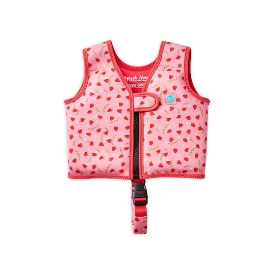 Splash Swimming Life Jacket Safety Belt "Strawberries" 4-6 Years