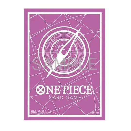 Bandai Spirits One Piece Card Sleeves Standard Size 70 Pieces Purple