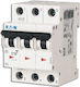 Eaton Three-Pole Rail Switch 4A