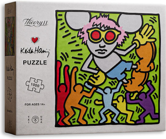 Keith Haring Andy Mouse Edition Keith Haring Andy Mouse Edition Puzzle 2D 1000 Piese