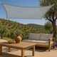 Showood Ορθογώνιο Πανί Σκίασης Γκρι 3x5m 280gr/m²