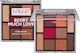 Lollis Beauty Make Up Palette with Matte Eye Shadows in Pressed Powder Form
