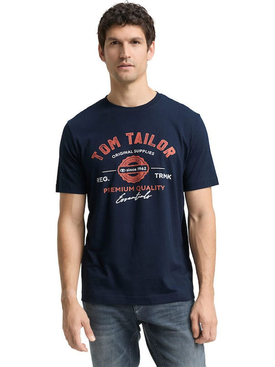 Tom Tailor Спортна Тениска Синя