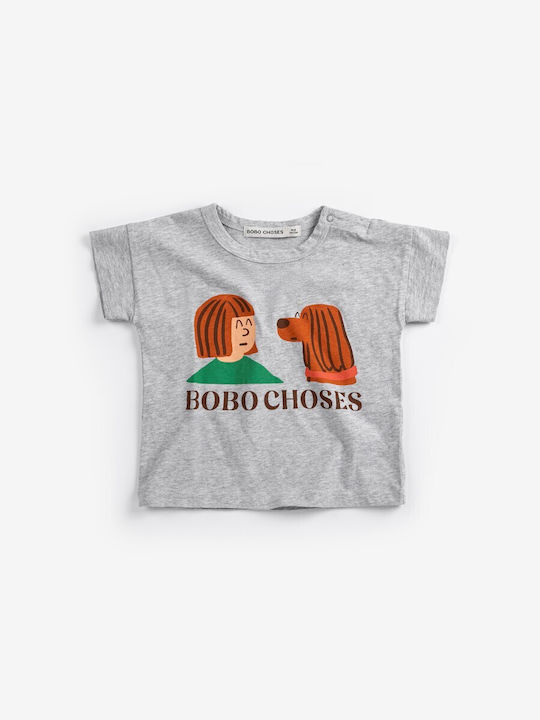 Tricou Pentru Copii Gri