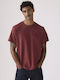 T-Shirt Burgundisch