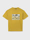 Kids Short-Sleeved Top Mustard Road