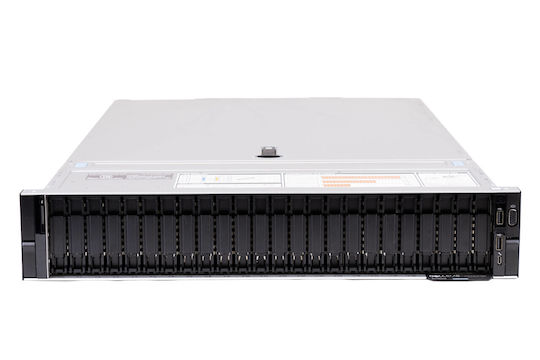 Server Recondiționat Dell R740xd 2 Procesoare Intel Xeon Platinum 8160 2.10 3.70ghz 128gb Ddr4 1 Card Boss 2 Ssd 240gb + 2 Adaptoare Ssd 2tb Samsung 990evo + M2-u2 2 Porturi Expansiune Pcie Nvme 2 Sloturi 1gb + 2 Sloturi 10gb Intel X710 Idr Grad A