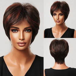 Animis Beauty Περούκα με Συνθετική Τρίχα σε Κασ...