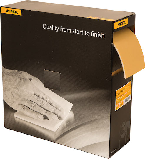 Mirka Soft Sanding Cloths Mirka K320 115x125mm Set 200 Pieces